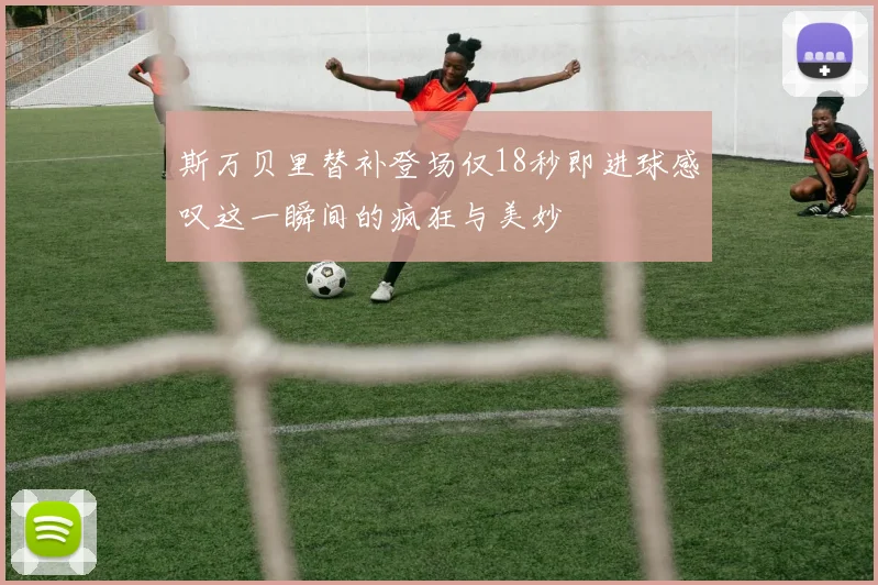 斯万贝里替补登场仅18秒即进球感叹这一瞬间的疯狂与美妙
